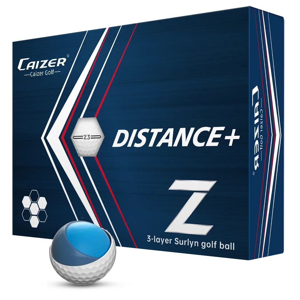 Caizer 12Pcs Golf Balls-Premium championship-grade golf balls with a three-layer construction for maximum distance and accuracy | soft feel, low spin control, and tour-level performance. Ideal golf accessories, golf supplies, and Christmas gifts .