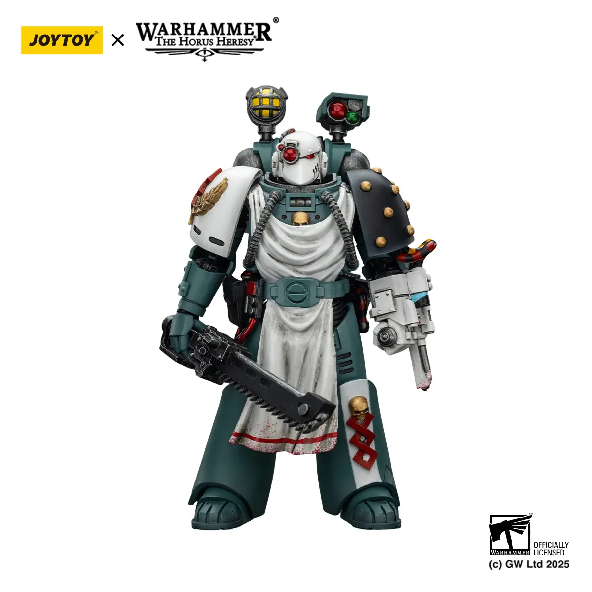 JOYTOY Warhammer The Horus Heresy 1/18 Scale Detailed Collectible Figure - Sons of Horus Legion Apothecary, Collectible Items, JT02465, Figures