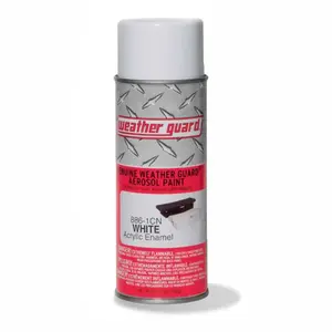 Weather Guard 886-1CN White Aerosol Touchup Paint, Spray Coating Agent for Tools & Hardware Touchup Repairs