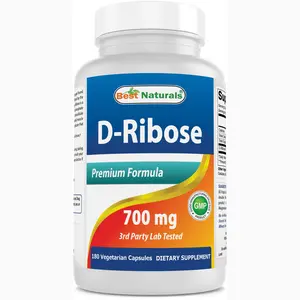 Best Naturals D Ribose 700 mg 180 Vegetarian Capsules Healthcare Muscle