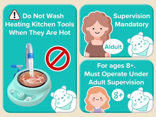 Kids Cooking Sets Real- Safe Mini Kitchen Set with Kids Knife Set for Real Food Making, Toddler Montessori Kitchen Playset for Girls Boys