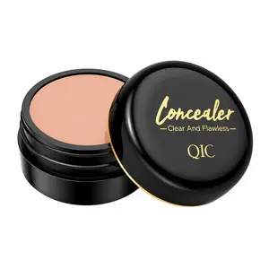 Long-lasting waterproof matte concealer cream, soft matte coverage, 1-count full-coverage super-coverage concealer, makeup for women and girls, foundation cosmetics