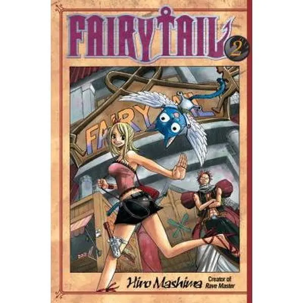 USED Book - Fairy Tail, Vol. 2 by Hiro Mashima (Paperback) - english