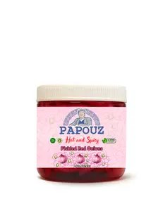 Papouz Pickled Onions Spicy Sliced  16fl oz.
