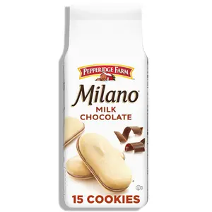 Milano Milk Chocolate Cookies, 6 OZ Bag (15 Cookies) Milano Milk Chocolate Cookies, 6 OZ Bag (15 Cookies)