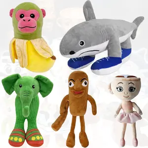 Game doll ornaments, creative surprise gift ornaments, Modern cartoon spoof gifts, prank ideas, home decor, gifts for friends, Soft Cuddly Gift, Plush Toy, Soft stuffed figure, Cute Stuffed Animals Toy Gifts for Kids Adults