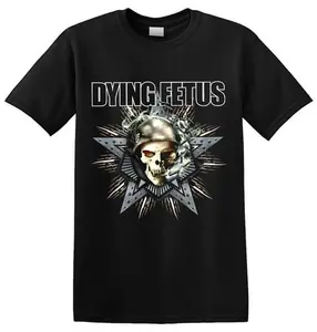 Dying Fetus Skull Tee - Brutal Metal Band Design