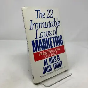 USED-The 22 Immutable Laws of Marketing: Violate Them at Your Own Risk by Al Ries (Hardcover)