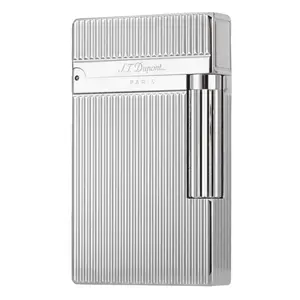 dupont 1:1 Vertical Line Engraved Classical old fashioned Lighter (NO FUEL) Ping Sound Perfect Gift