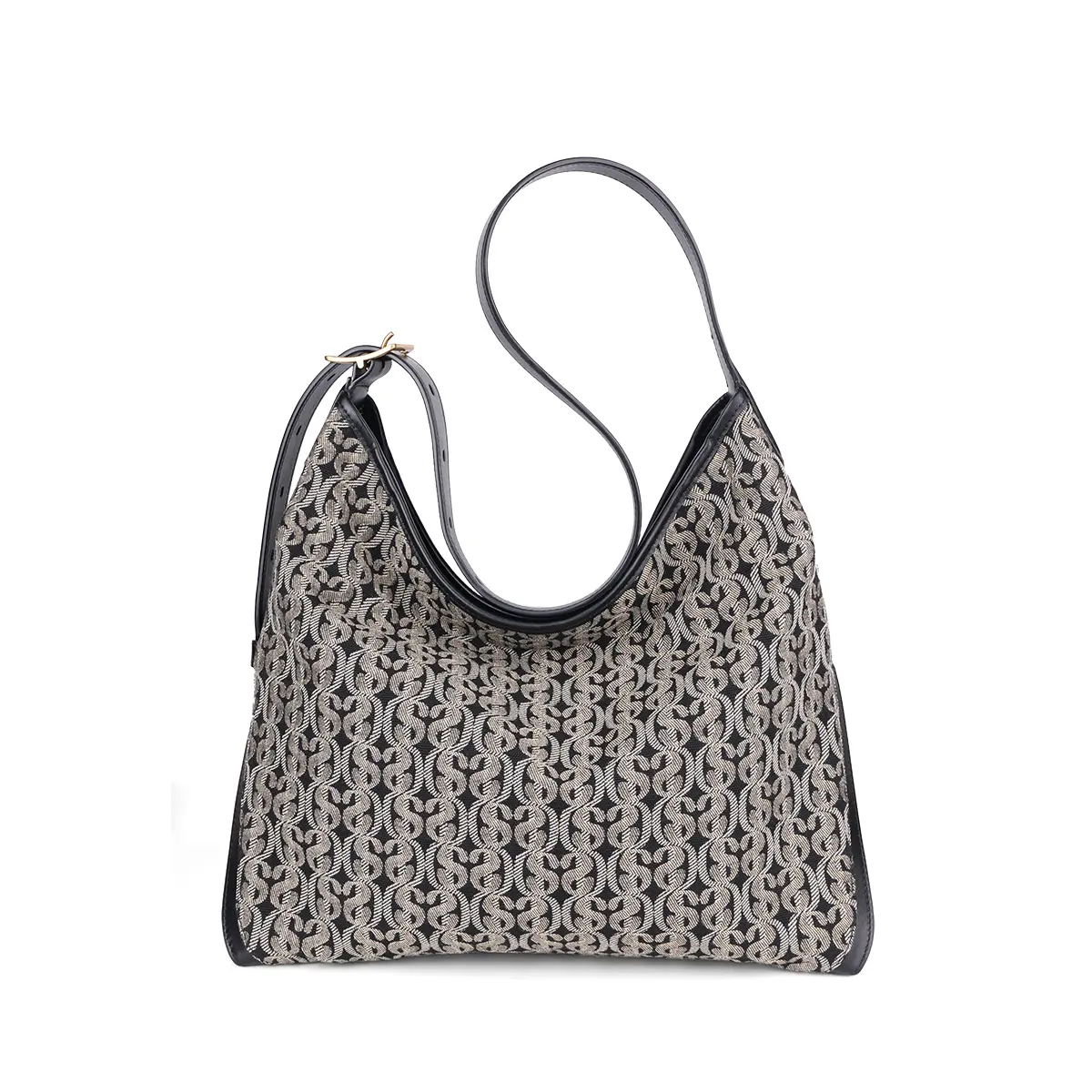 SADIVersatile and stylish single - shoulder and cross - body Hobo bags with SD monogram for women Style Fashion