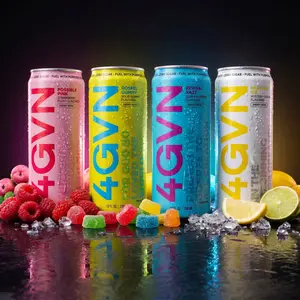 4GVN Energy Drink – 12 Cans, 200mg Natural Caffeine, Zero Sugar tiktokshopspringglowup