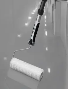 ROLLINGDOG 9 Inch Spike Roller-Epoxy Floor Spiked Roller for Self Leveling Concrete,Spiked Screeding Compound Roller for Cement Concrete Paint