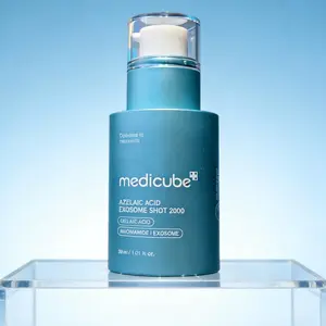 Medicube Azelaic Acid Exosome Shot 2000 Serum 30ml, Acne & Redness Relief Serum with Niacinamide, Exosome for Sensitive Acne-Prone Skin