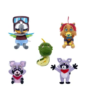Fashionable purple raccoon plush toy, soft and cute high-appearance-value little raccoon doll, healing companion, pillow, decoration, birthday gift