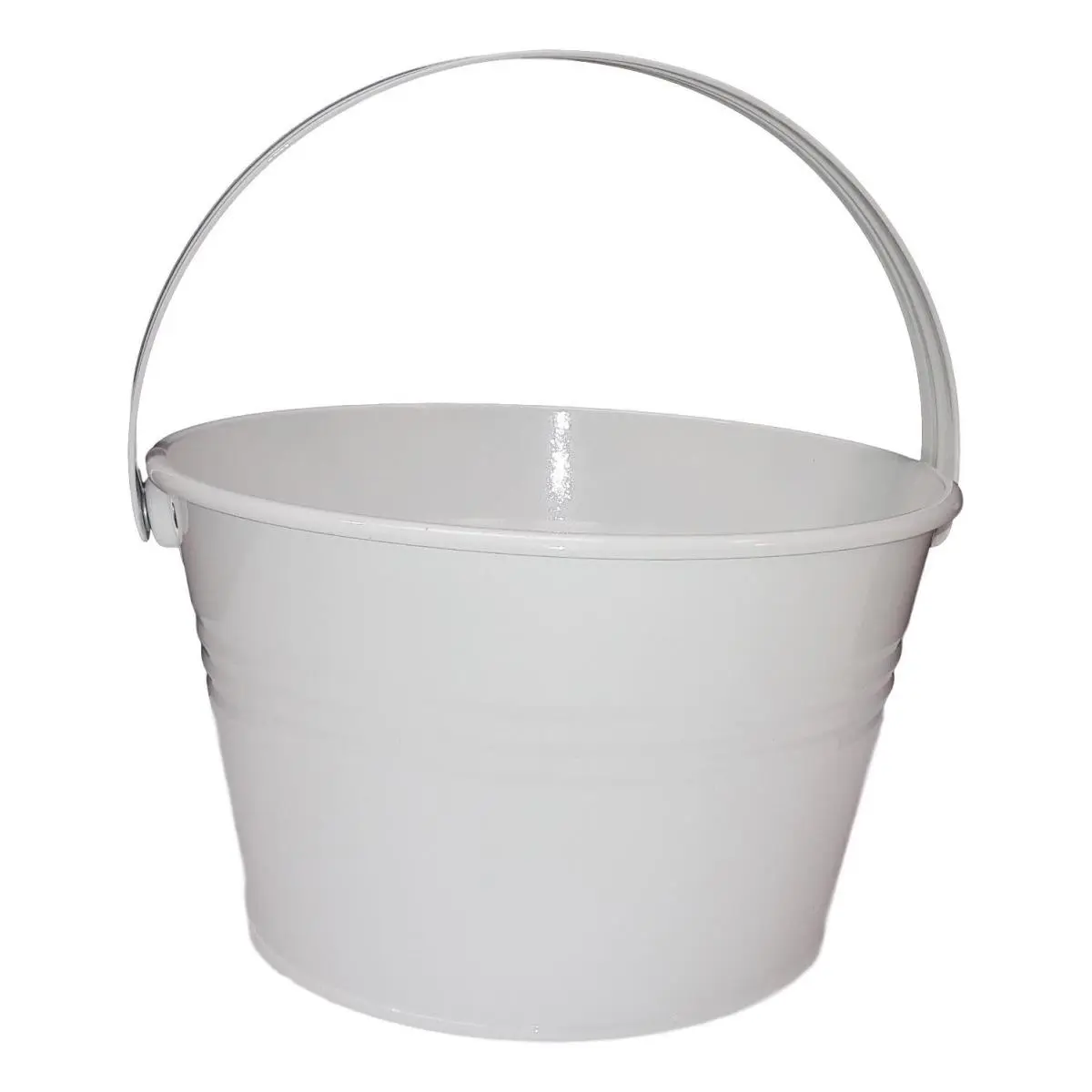 Enameled Galvanized Steel Fun Pail-Bucket-Planter
