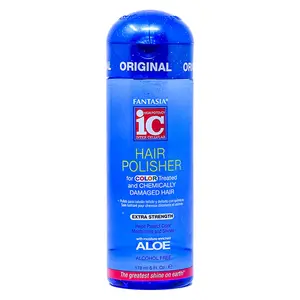 Fantasia IC Hair Polisher for Color Treated Hair 6 oz Aloe Enriched Shine & Color Protecting Treatment Extra Strength Formula