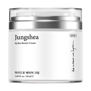 Jungshea Hydro Barrier Cream – Refreshing & Moisturizing Face Cream with Aloe, Ceramide & Hyaluronic Acid, Gentle & Non-Irritating Hydration for Oily and Acne-Prone Skin, Made in Korea
