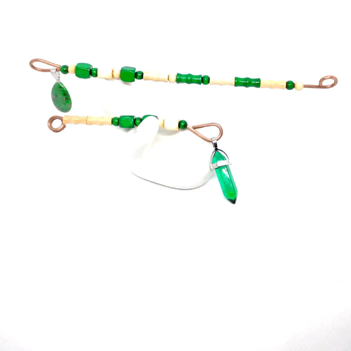 Earthly Bamboo Style Copper Rip Sticks Bundle (2 Sticks) - Handcrafted Copper Rip Smoke Accessory