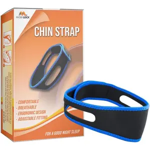 Anti Snoring Chin Strap - Snoring Solution, Effective Snore Stopper with Comfortable Neoprene for Better Sleep (28'' L X 2'' W) Adjustable Stop Snoring Device for Men and Women