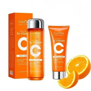 SADOER 5X Skincare Set, 2-In-1 Skincare Kit for Moisturizing, Hydrating, and a Radiant, More Even-Toned Look - Daily Skincare, Best Gift.