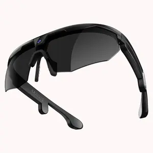 Ai Smart Cycling Goggles, Wearable Video Recording, Designed for Outdoor Adventures, Bike Enthusiasts, Unisex, Model W640