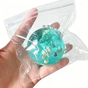 Moldable Ice Cube Squishy, Noise Ball Toy, Stress Relief, Fidget Toy, Anxiety Relief, Decompression Toy, Handmade Ball, Vent Beads, Portable Relax Toy