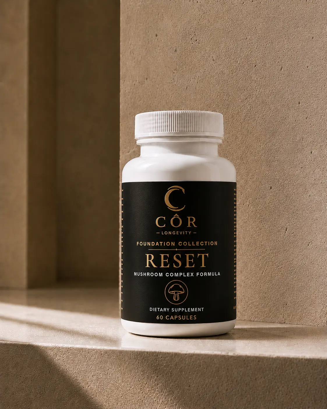 COR RESET Mushroom Complex Capsules - 60 Capsules