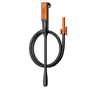 ANSE Battery-Powered Fuel Transfer Pump 2.5GPM X1 Model Leak-Proof Design for Safe Use Portable & Lightweight for Lawn Mowers Boats(battery not included)-Black