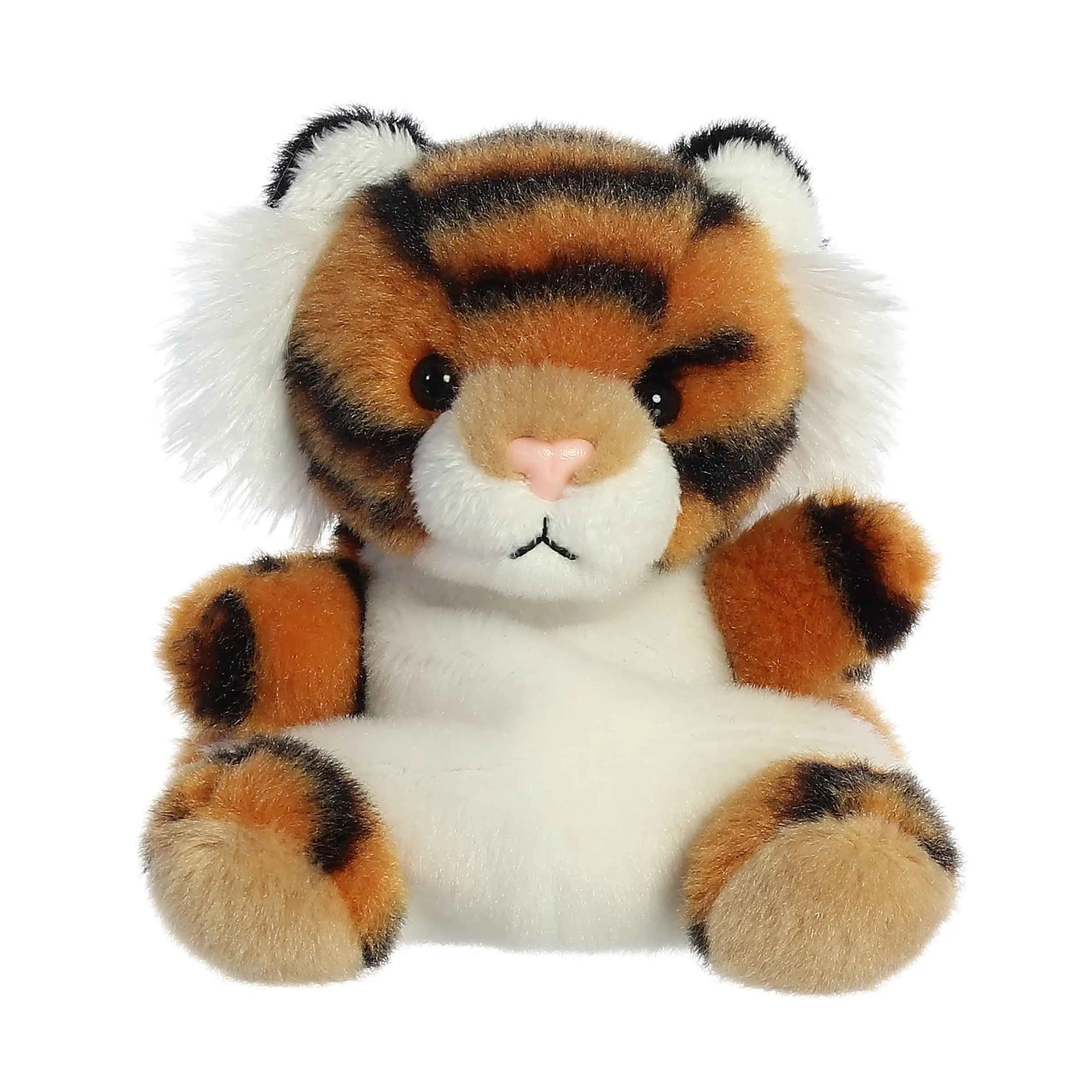 Palm Pals Adorable Indy Tiger 5 inch Orange Mini Soft Plush Collectable Stuffed Animal Palm Pals Adorable Indy Tiger 5 inch Orange Mini Soft Plush Collectable Stuffed Animal