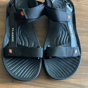 Men's Casual Plain Color Velcro Sport Sandals, Minimalist Outdoor Beach Sandals, Summer Casual Comfortable Sandals for Men for Daily Life, Lightweight Sandals