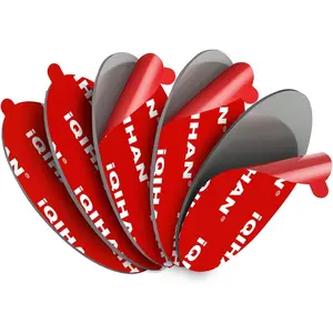 Sticky Adhesive Pad Replacement for Suction Cup Mount, 5 count Circle 70mm(2.76") Extra  Double-Sided Sticker Tapes for Universal  Dashboard Phone Holder Windshield Dash Cam GPS Camera Sucker