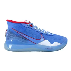 Nike KD 12 Don C Basketball Athletic Shoes, KD Logo Accent, Mesh/Synthetic Upper, Multicolor Sports Footwear