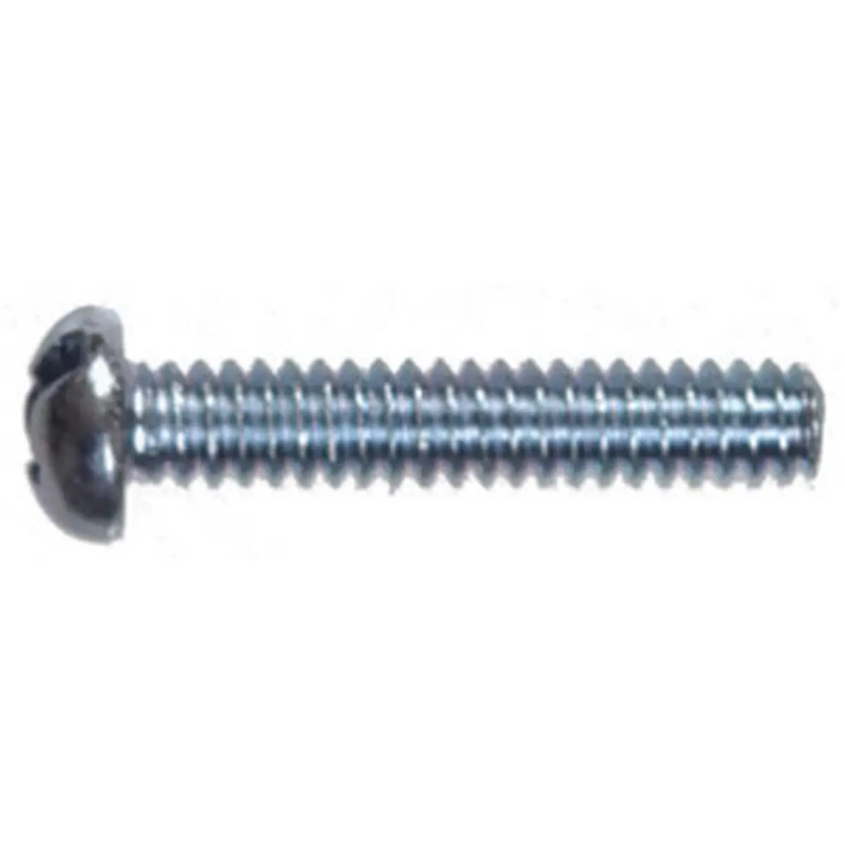 212 MAIN Slotted Round Head Machine Screws, Zinc Plated Hardware Fasteners, 6-32 x 1/2 in., 100-Count for Sailing Water Sports