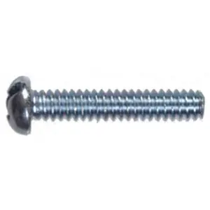Hillman Fasteners 90305 100 Pack Slotted Round Head Machine Screw - 10-32 x 1 in.