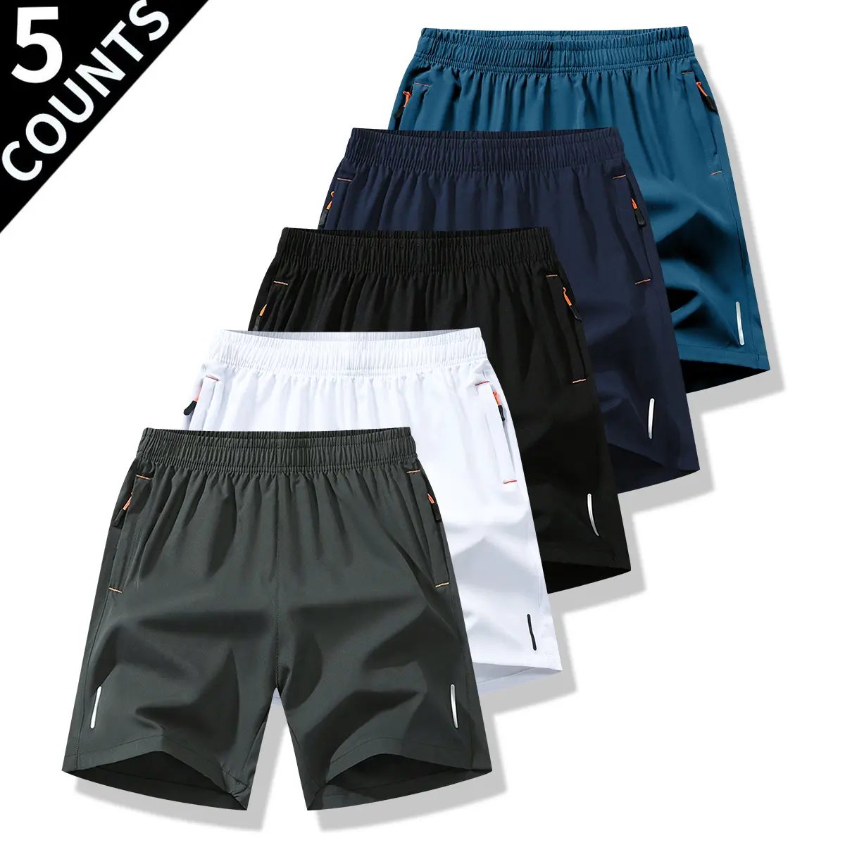 gray,white,black,dark blue,lake blue