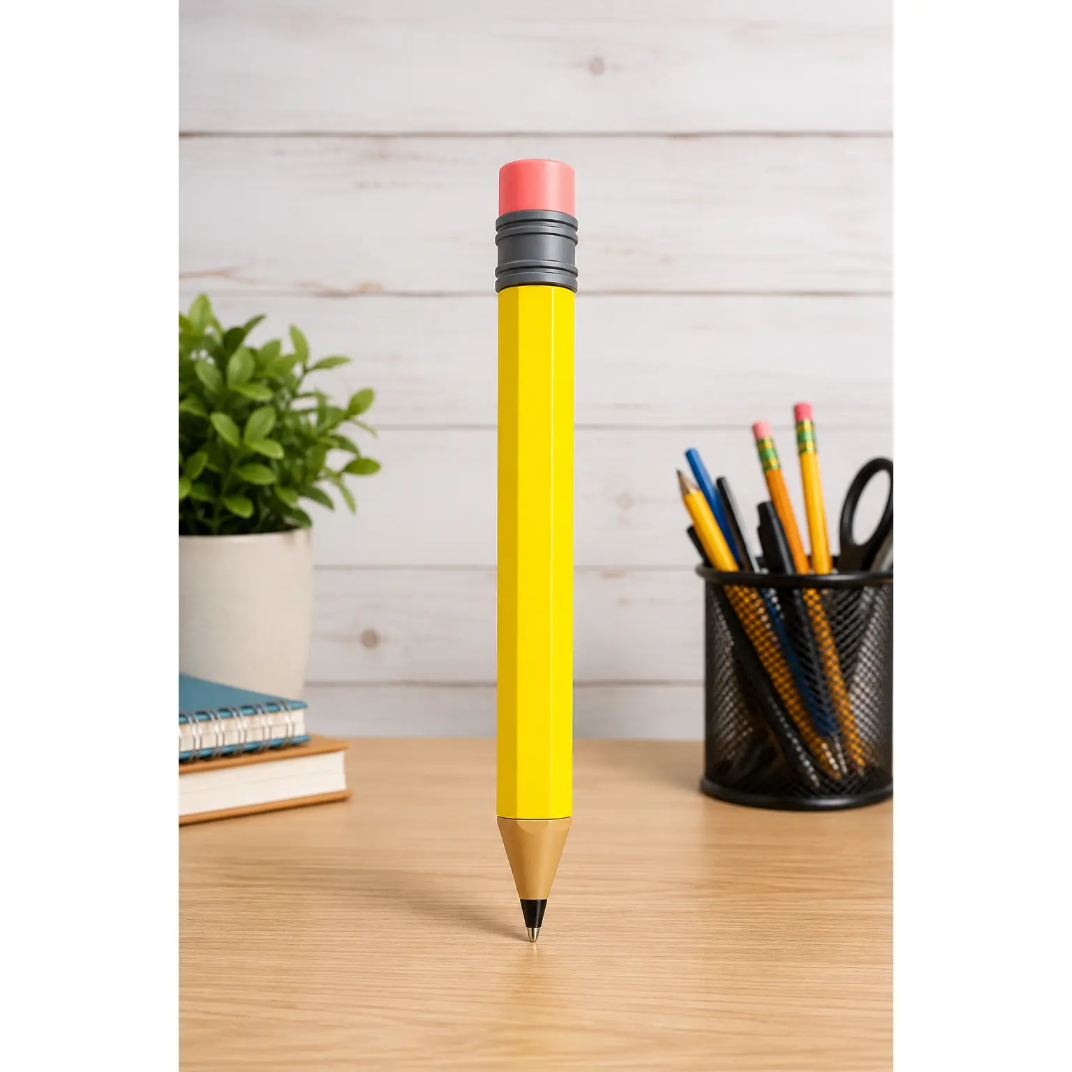 Pencilzilla | 3D Printed Refillable Jumbo Pencil Pen