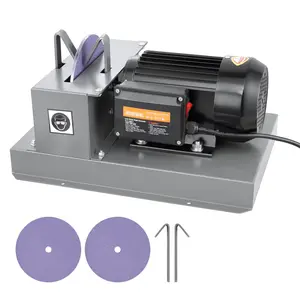 Lawn Mower Blade Sharpener And Grinder, 2/3 HP 500W Electric Bench Sharpening Machine With 7-Inch Ceramic Grinding Wheel, Suitable For High Lift, Low Lift, Gator And Flat Blades For Professional Use