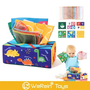 Tear Paper Box Toy, Baby Finger Flexibility Training Set, Unisex Lollipop Paper Box Toy, Fun and Soothing, Multi Activity Playset