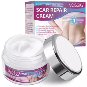 Scar Cream, Scar Removal Cream - Advanced Scar Cream for Surgical Scars, Acne Scars, C-Section, Burns, Stretch Marks -Effective for Old and New Scars Gel Acne Scar Treatment