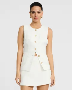 Express Tweed Editor Super High Waisted Mini Skort