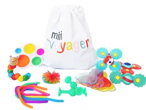 Mini Voyager Travel Toy Activity Kit for 6-18 Month Olds