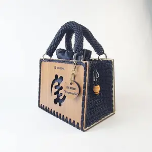 Daafua Small Rectangle Crochet Handbag