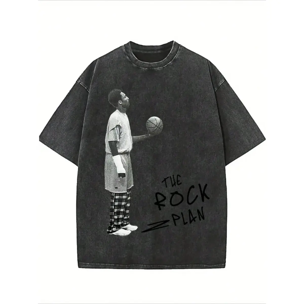EMCGICC Y2K,Rock Plan....Men's Cotton T-Shirt - Casual Short Sleeve, Breathable Summer Tee, Machine Washable Vintage T-Shirt