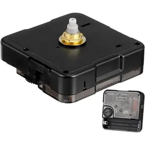 Clock Mechanism Replacement, Clock Movement Mechanism  Operated Quartz DIY Wall Clock Movement Repair  Replacement