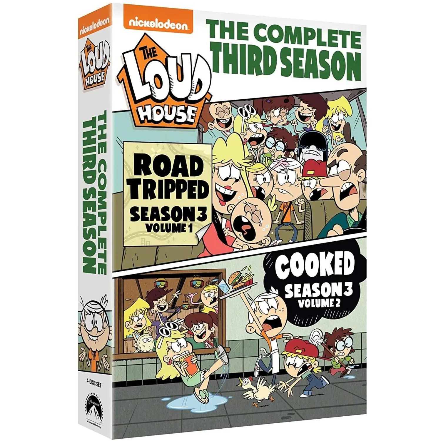 The Loud House: The Complete Third Season  [DVD Video Disc] Boxed Set, Dolby, Dubbed, Widescreen, Ac-3/Dolby Digital