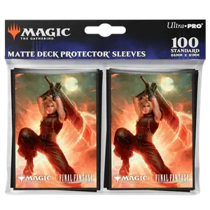 Ultra Pro Standard Final Fantasy Art Sleeves: Cloud, Ex-SOLDIER (100)