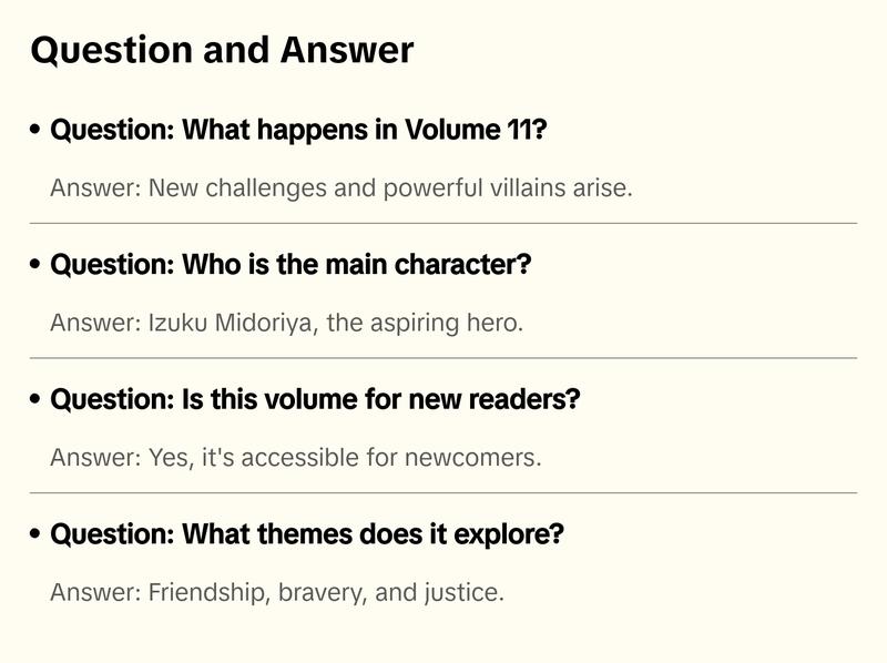 My Hero Academia Vol 11