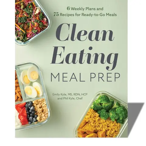 English Healthy Clean Eating Cookbook for Meal Prep & Cooking: Whole Foods, Gluten-Dairy Free, 6 Weekly Plans, 75 Ready-to-Go Meals, Plant+Animal Options, Nutrition Info, Softcover Guide for Eating Clean Every Day