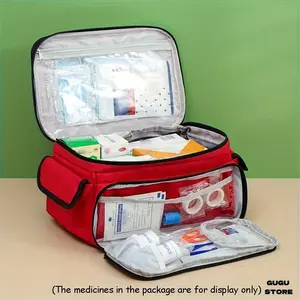 Portable Emergency Kit | Home & Outdoor Medical Storage Bag