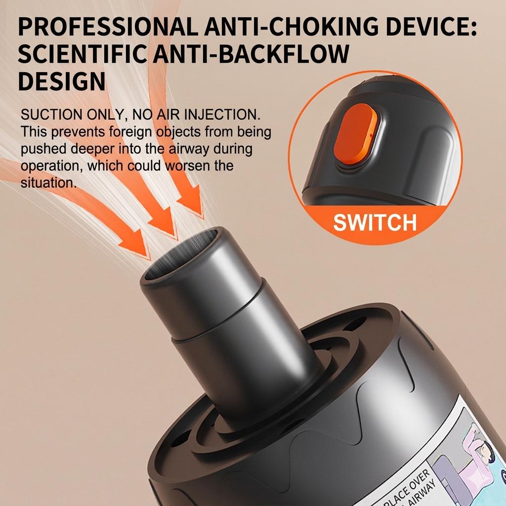 Compact emergency survival kit for the family - Portable suction pump & essential home safety equipment